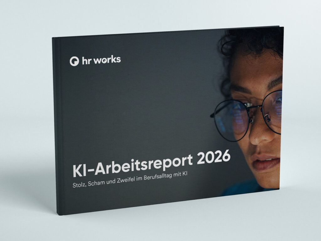 HR WORKS Studie - KI-Arbeitsreport 2026 - Cover