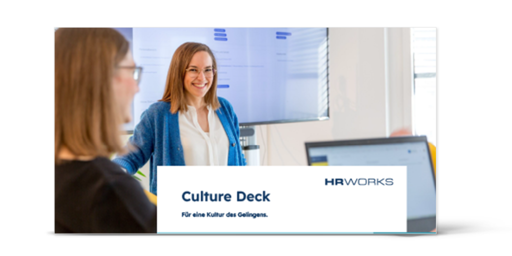 Culture Deck von HRworks: Eine Kultur des Gelingens.