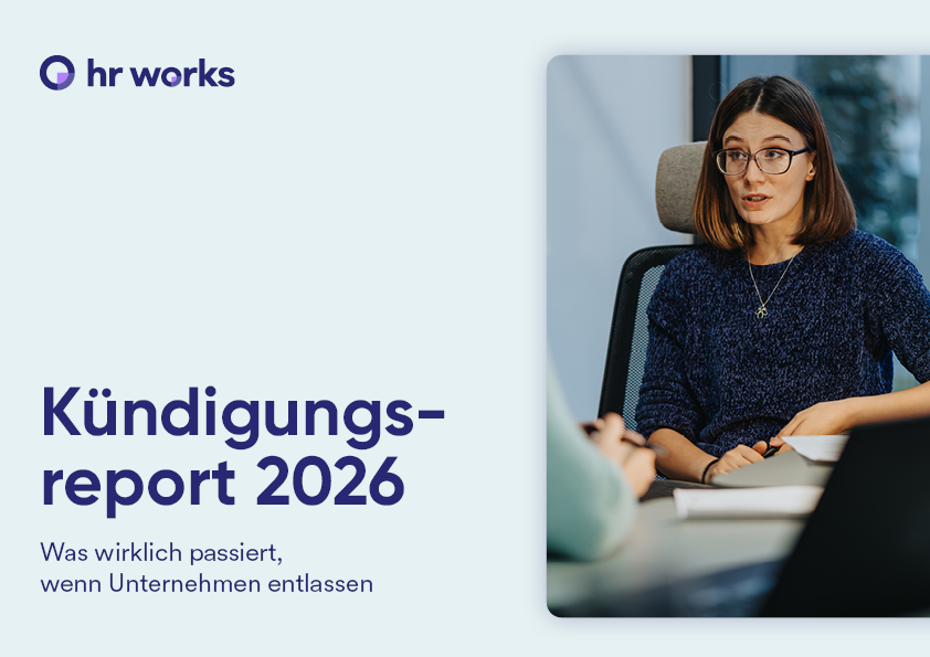 Cover HR WORKS Studie - Kündigungsreport 2026