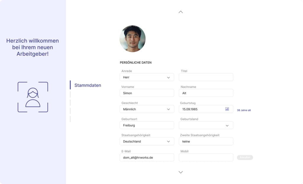 Neue Mitarbeiter mit der Onboarding-Software von HR WORKS einstellen Neue Mitarbeiter mit der Onboarding-Software von HR WORKS einstellen