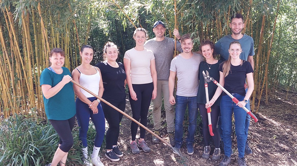 HRworks-Mitarbeiter beim Social Day in Freiburg auf dem Mundenhofgelände HRworks-Mitarbeiter beim Social Day in Freiburg auf dem Mundenhofgelände